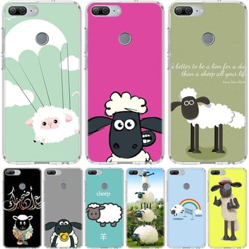 Sheep mutton cartoon Phone Case for Huawei Honor 10 9 20 7A 7X 8A 8S 8X 9X Lite Pro Y5 Y6 Y7 Y9S 2019 10i 20i Coque Cover