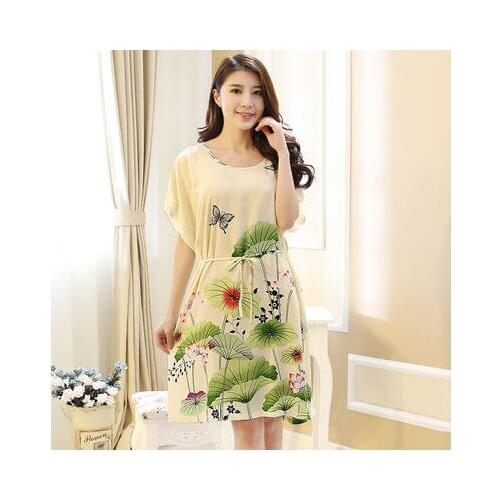 2018 New Arrival Fashion Sexy Women Nightgown,Hot Sale For ladies for summer,autumn home style Sleepwears AW5130