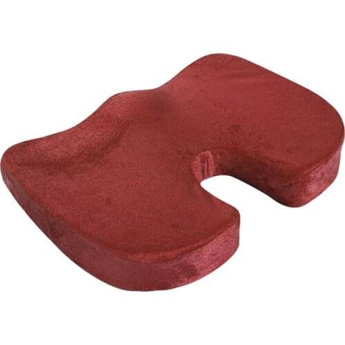 NEW Memory Foam Chair Pillow Office Car Seat Pad Cushion 6Color