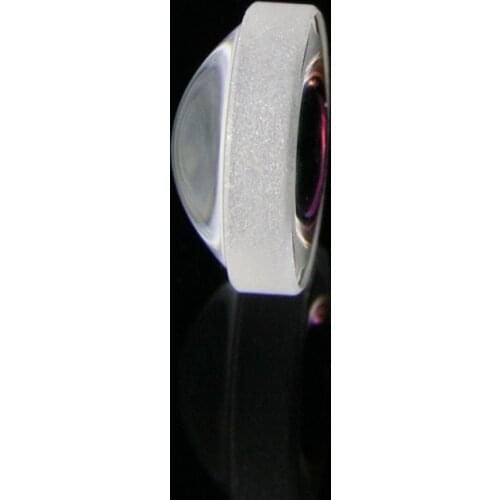 Optical Lens Straight Diameter 5mm Center Thickness 1.1mm Coating 650Nm Optical Glass Meniscus