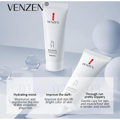 Whitening Brightening Moisturizing Firming Body Lotion Massage Cream Treatment Body Skin Care 100g