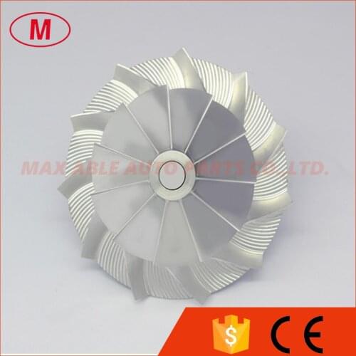 S400 63.79/93.05mm 169956 11+0 blades high performance Turbo Billet/milling/aluminum 2024 compressor wheel for 316428/316429