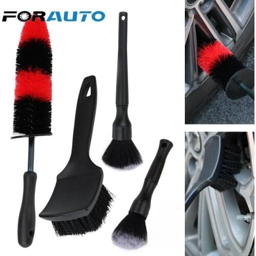 Super Soft Tire Rim Scrub Brush Car Wheel Wash Brush Multifunction Cleaning Brush Interior Seat Crevice Brush Car Accessories
