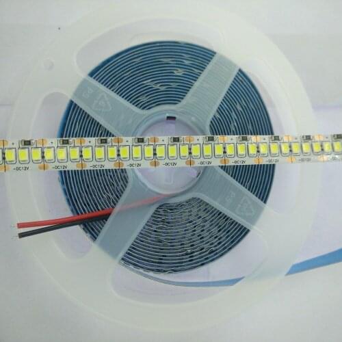 FREE DHL 500m DC12V/24V Korea Chip 1200LED 18~20W/m Non Waterproof 2835 White/Warm/Nature whiteLED Strip Light 3 Years Warranty
