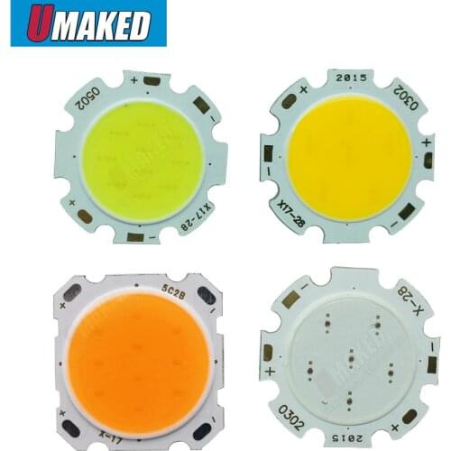 3W 5W 7W 10W COB beads 28mm Led Chip Diodes Surface Light for Led Bulb Spotlight Street Led Lamp