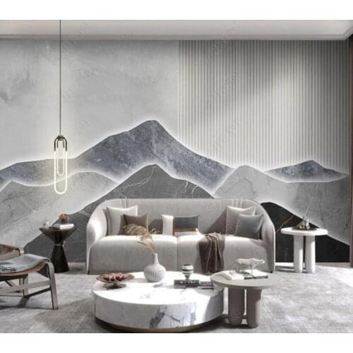 Papel de parede light luxury high-grade solid wood grille 3d wallpaper mural,living room tv wall bedroom wall papers home decor