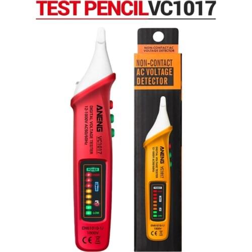 VC1017 Digital AC Voltage Meter Multimeter Pen 12-1000V NCV Automatic Voltmeter Smart Sensor Tester Buzzer Detector Tool