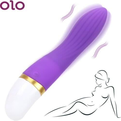 OLO G-Spot Vibrator Wand 12 Frequency Clitoris Vagina Stimulator Massage Sex Products Female Masturbator Sex Toys For Woman