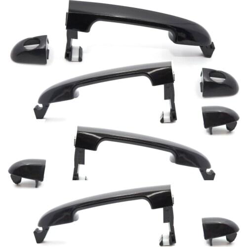 Exterior Door Handle Front Rear Black for Hyundai Elantra 2007-2012 OEM 826512H000