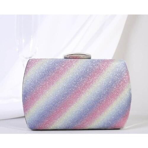 XIYUAN Women Crystal Evening bag Clutch Bags Bridal Diamond Handbags Wedding Party Cocktail Purses clutch purse cross body bags