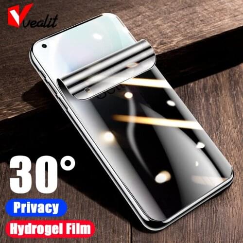 Full Cover Anti-Spy Peeping Hydrogel Film for Oneplus 9 8 7T Pro Privacy Screen Protector for Oneplus 9r 7 Pro Protective Film