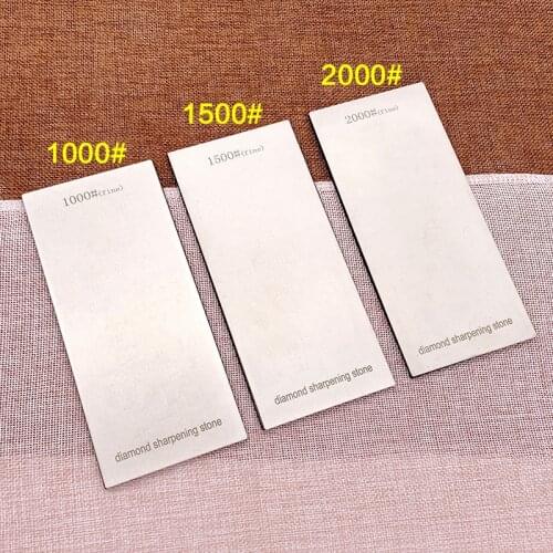 1000/1500/2000 3pcs set diamond sharpening stone kitchen tools knife sharper blade sharp apex edge Fixed angle sharpener