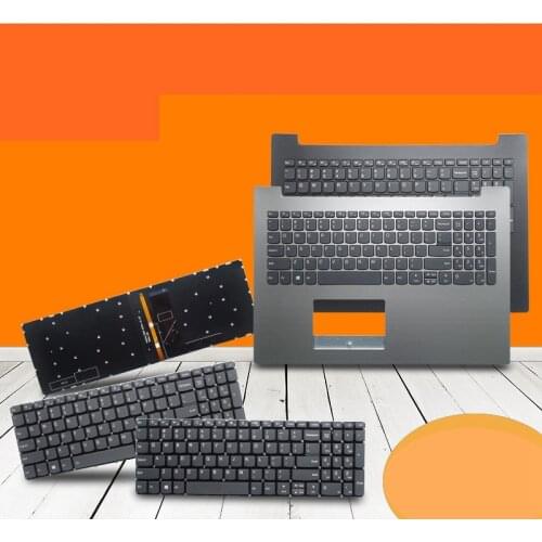 English NEW keyboard FOR Lenovo IdeaPad 320-15 320-15IAP 320-15AST 320-15IKB 520-15ikb 7000-15 us keyboard with Palmrest COVER