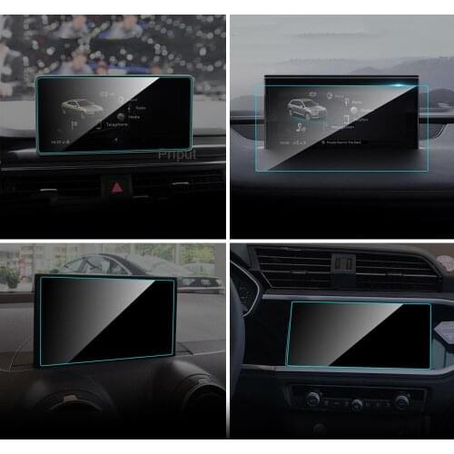 Car GPS Navigation Screen Protector for Audi A4 A5 S4 S5 Q5 Q7 4M 2016-2019 Tempered Glass Film Car Accessories