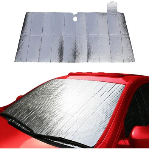 Car Thickening Laser Window Sunshades Visor Film Car Front Rear Windshield Sun Shade Car Exterior Accessories Auto Parts