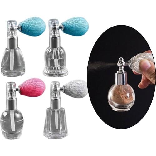 Powder Spray Bottle Makeup Flash Powder Natural Powder Glass High Gloss Spray Dispenser Portable