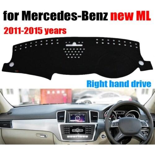 Car dashboard covers mat for Mercedes-Benz New ML 2011-2015 years Right hand drive dashmat pad dash cover auto accessories