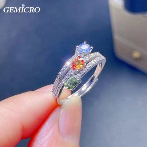 GEMICRO Sapphire Rings