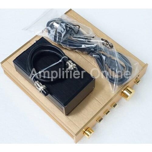 1PCS Finished HiFi Stereo Base On FM155 Circuit Hi-Fi preamplifier With Linear Power Supply AP26