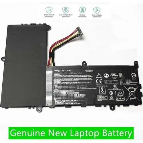 HKFZ NEW 7.6V 38WH C21N1414 Laptop Battery For ASUS EeeBook X205T X205TA X205TA-BING-FD015B 11.6" Free 1 Years Warranty