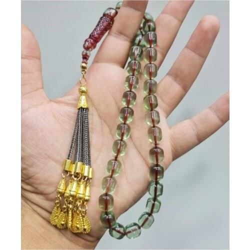 Islamic Tasbih Muslim Rosary Beads 33 Prayer Rosary For Men Bracelet For Men Accessory amber oltu amber stone Handmade Turkey