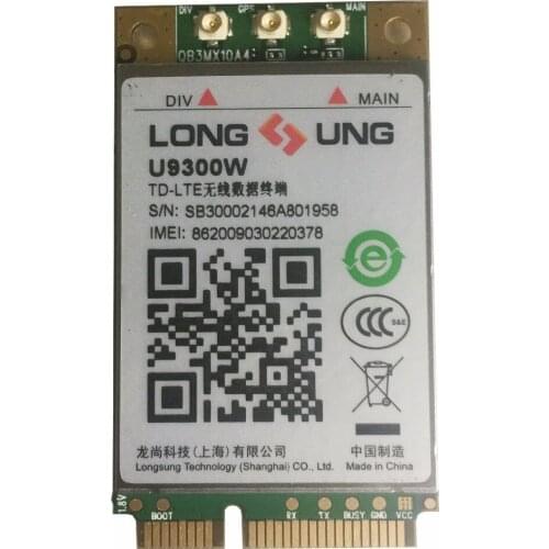 JINYUSHI for U9300W FDD-LTE/TDD-LTE/TD-SCDMA/EDGE/GPRS/GSM support GPS&Voice wireless module in the stock free shipping
