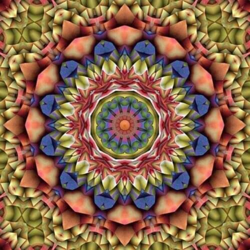 Kexinzu Full Square Round 5D DIY Diamond Painting "Religion Mandala" Handmade 3D Embroidery Cross Stitch Mosaic Decor Gift ba