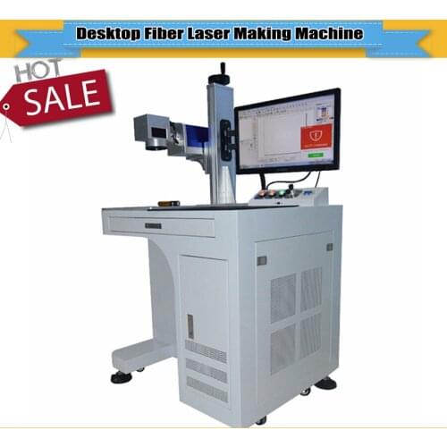 2018 best price 30w /20w portable metal mini fiber laser marking machine price JIN ZHI YIN free shipping