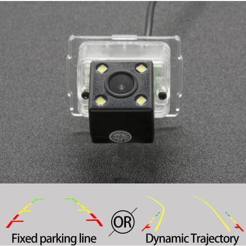 Fixed Or Dynamic Trajectory CCD Car Rear View Camera For Mercedes Benz A Class W176 2012~2018 ML 250 2012~2018 Car Monitor