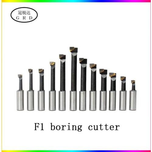 F1 boring cutter 50mm 75mm 100mm 6pcs 9pcs 12pcs/set Welding boring tool bar boring machine MT 2inch 3inch 4inch boring cutter