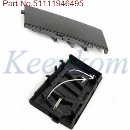 1 Pair Front Bumper Tow Hook Cover Cap 51111946496 51111946495 For BMW E34 525i 530i 540i 535i 1989 1990 1991 1992 1993-1995