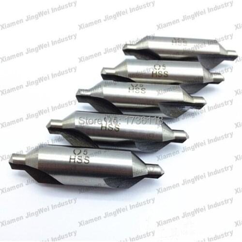 A type 60 degree HSS Center Drills 4.0mm Countersinks bit set tools