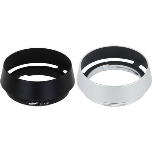 Bayonet Round CNC Aluminum Lens Hood for Fujifilm Fuji Fujinon XF 35mm f/2 R WR, XF23mmF2 XF 23mm f2 R WR Lens Replace LH-XF35-2