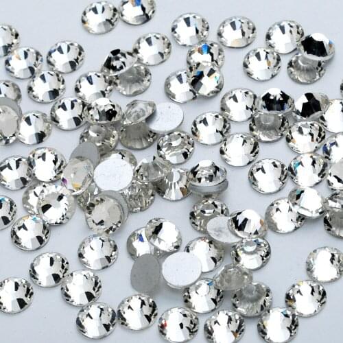 Non Hot Fix Rhinestones cabochons for Nail Art, Flat back,crystal