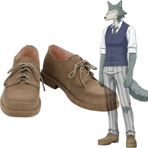 Anime BEASTARS Cosplay Legoshi Shoes Men Women Halloween Party Shoes Custom Made