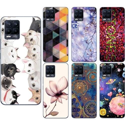 Animal Colorful Case for REALME 8 PRO RMX3081 Silicone Soft Covers for Realme 8 Pro RMX3081 Case Protector Baicvery Back Covers