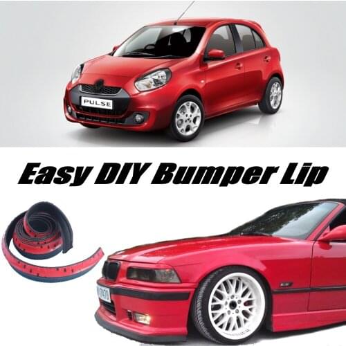 Bumper Lip Deflector Lips For Renault Pulse Front Spoiler Skirt For Tuning View / Body Kit / Strip