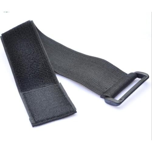 Fixmee 1pc 5*50cm black Stretch Elastic magic tape sticks band Strap Hook&Loop Tape Bungee Cord