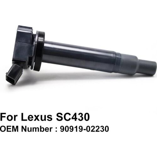 COWTOTAL Ignition Coil for Lexus SC430 Engine Code 3UZ-FE 4.3L OEM 90919-02230 ( Pack of 4 )