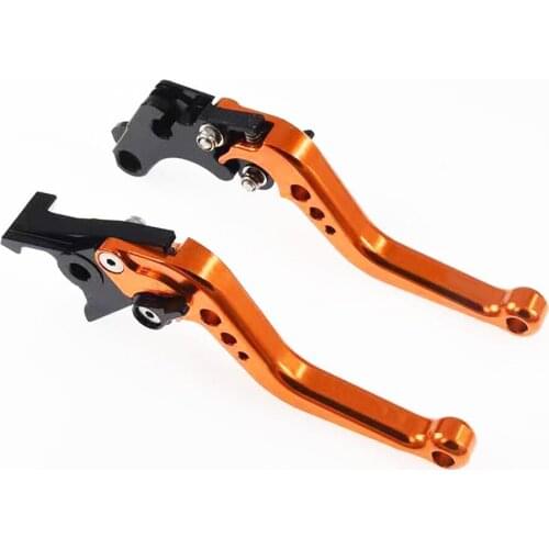 2pcs CNC Alloy Motorcycle Brake Handle Motorcycle Modified Parts, Brake Handle, Horns, Adjustable Hand Lever