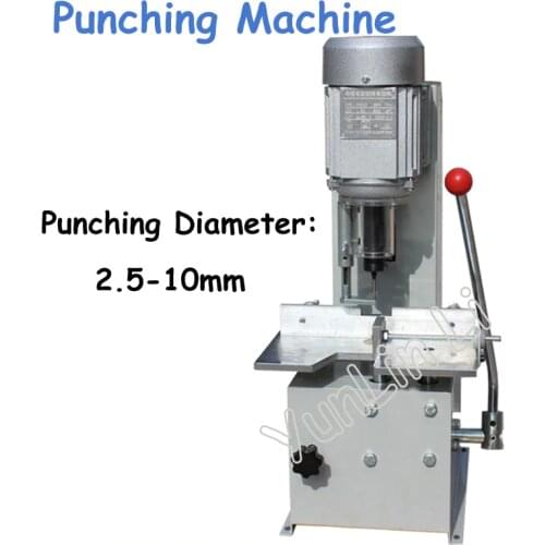 Punching Machine Electric Single Drilling Hole for Paper Labels Binding Machine, Menu, Receipt