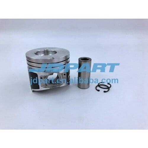 4LE2 DI piston with rings STD For isuzu engine