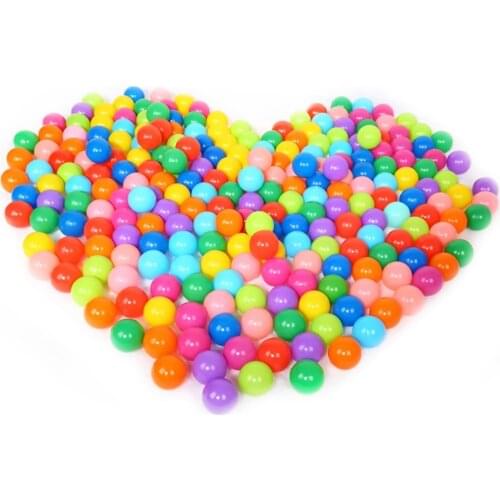 100 Pcs Kids Babies Children Colorful Plastic Pit Balls Playing for Ball Pits Bounce Houses Play Tents Kiddie Pools Playhouses
