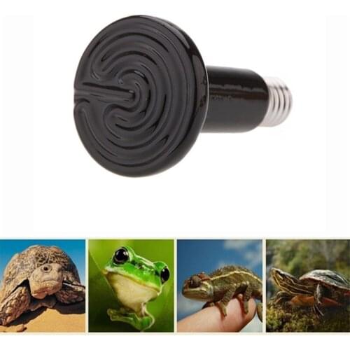 Products Reptile heat lamps Snake Tortoises Lizard heat lamps 25W 50W 75W 100W 150W 200W Animals heating equipment 6 pcs