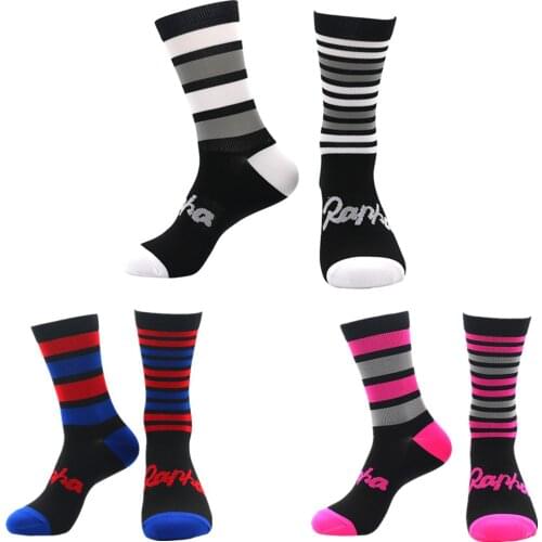 High Quality 3 color cycling socks compression socks men and women Sports soccer basketball socks