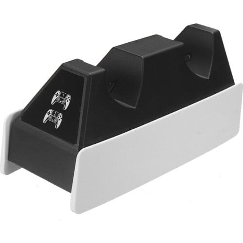 1pc Game Handle Controller Charger Portable Wireless Handles Dual Seat Charging Station Dock For PlayStation 5