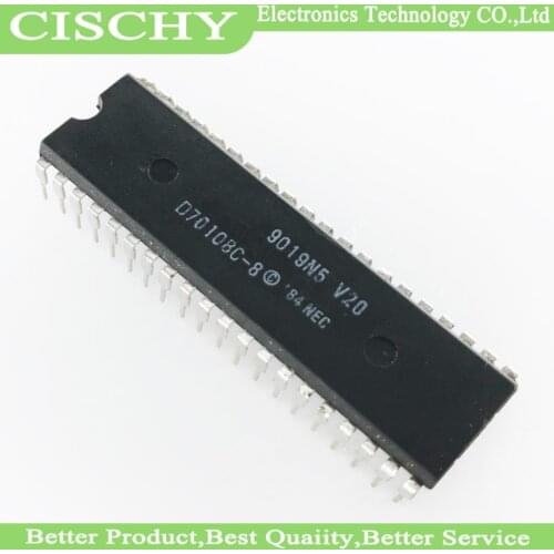 1pcs/lot D70108C-10 UPD70108C-10 D70108C-8 D70108C-5 D70108C DIP-40