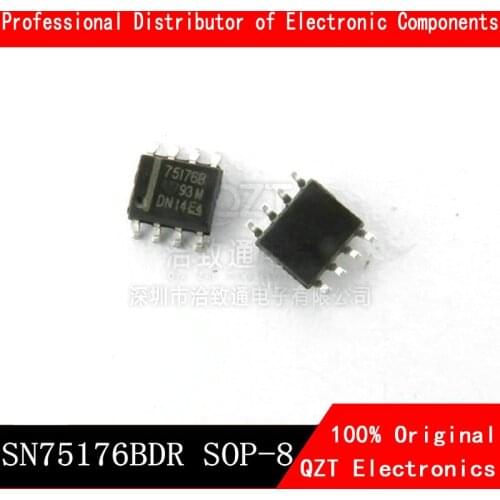 10PCS SN75176BDR SOP8 SN75176B SOP SN75176 SOP-8 75176B SMD new and original IC