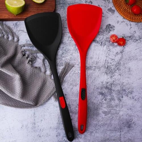 Non-stick silicone pot shovel cooking spatula fried shovel flexible silicone frying pan turner spatula Cooking Utensils tools