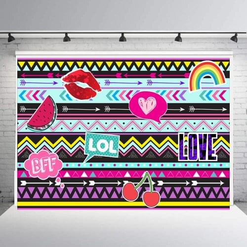 Bosnia theme birthday party banner backdrop for photography dessert table decor photo booth studio props background B-334